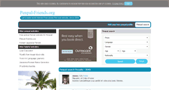 Desktop Screenshot of penpal-friends.org